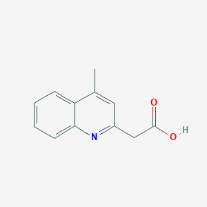 2-(4-Methylquinolin-2-YL)acetic acid