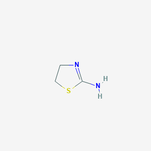 molecular formula C3H6N2S B132724 2-氨基-2-噻唑啉 CAS No. 1779-81-3