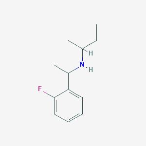 (Butan-2-yl)[1-(2-fluorophenyl)ethyl]amine