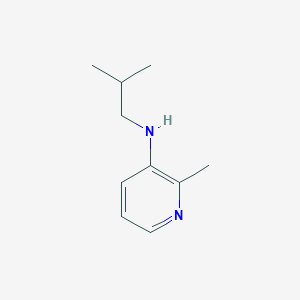 2-methyl-N-(2-methylpropyl)pyridin-3-amine