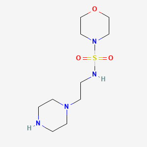 N-[2-(Piperazin-1-yl)ethyl]morpholine-4-sulfonamide