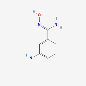 N'-Hydroxy-3-(methylamino)benzene-1-carboximidamide