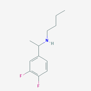 Butyl[1-(3,4-difluorophenyl)ethyl]amine