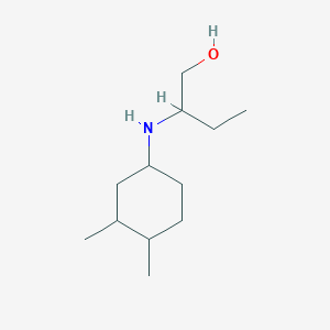 2-[(3,4-Dimethylcyclohexyl)amino]butan-1-ol