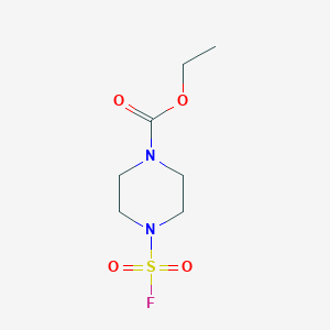 Ethyl 4-(fluorosulfonyl)piperazine-1-carboxylate