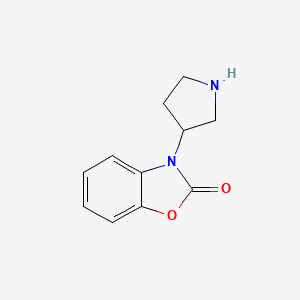 3-(Pyrrolidin-3-yl)-2,3-dihydro-1,3-benzoxazol-2-one