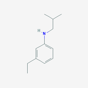 3-ethyl-N-(2-methylpropyl)aniline