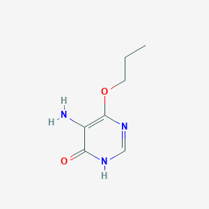 5-Amino-6-propoxypyrimidin-4-ol