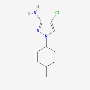 4-chloro-1-(4-methylcyclohexyl)-1H-pyrazol-3-amine