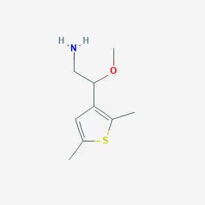 2-(2,5-Dimethylthiophen-3-YL)-2-methoxyethan-1-amine