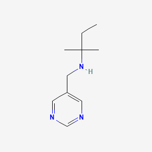 (2-Methylbutan-2-yl)(pyrimidin-5-ylmethyl)amine