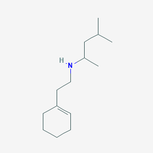 [2-(Cyclohex-1-en-1-yl)ethyl](4-methylpentan-2-yl)amine