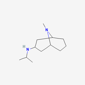 9-methyl-N-(propan-2-yl)-9-azabicyclo[3.3.1]nonan-3-amine