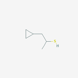 1-Cyclopropylpropane-2-thiol