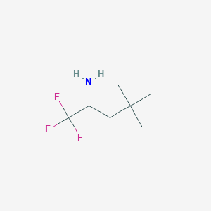 1,1,1-Trifluoro-4,4-dimethylpentan-2-amine