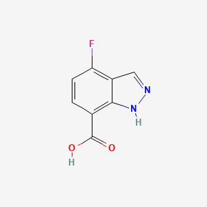 4-Fluoro-1H-indazole-7-carboxylic acid