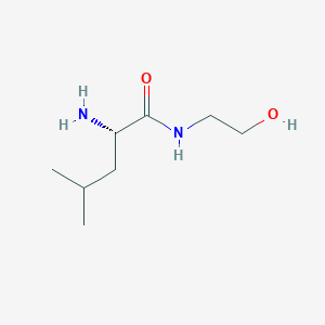 (2S)-2-Amino-N-(2-hydroxyethyl)-4-methylpentanamide