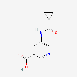 5-(Cyclopropanecarboxamido)nicotinic acid