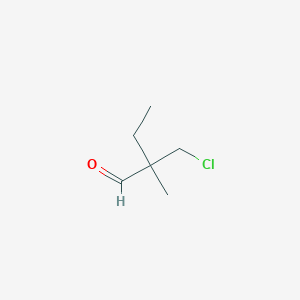 2-(Chloromethyl)-2-methylbutanal