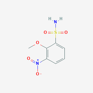 2-Methoxy-3-nitrobenzene-1-sulfonamide