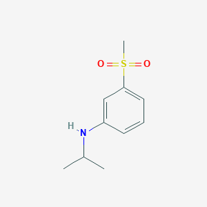 3-methanesulfonyl-N-(propan-2-yl)aniline