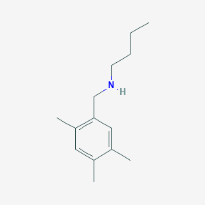 Butyl[(2,4,5-trimethylphenyl)methyl]amine