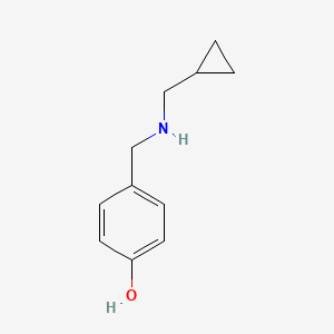 4-{[(Cyclopropylmethyl)amino]methyl}phenol