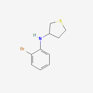 N-(2-bromophenyl)thiolan-3-amine