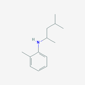 2-methyl-N-(4-methylpentan-2-yl)aniline