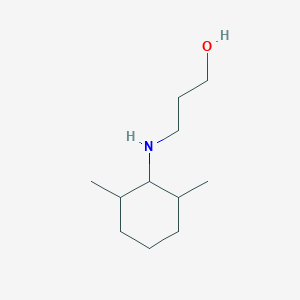 3-[(2,6-Dimethylcyclohexyl)amino]propan-1-ol