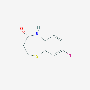 8-Fluoro-2,3-dihydro-5H-benzo[B][1,4]thiazepin-4-one