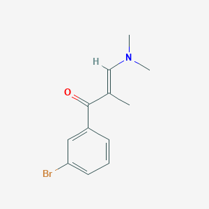 1-(3-Bromophenyl)-3-(dimethylamino)-2-methylprop-2-en-1-one