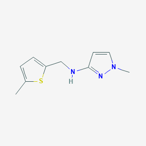 1-methyl-N-[(5-methylthiophen-2-yl)methyl]-1H-pyrazol-3-amine