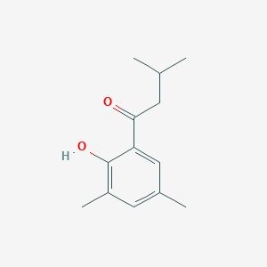 1-(2-Hydroxy-3,5-dimethylphenyl)-3-methylbutan-1-one