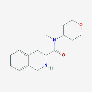 N-methyl-N-(oxan-4-yl)-1,2,3,4-tetrahydroisoquinoline-3-carboxamide