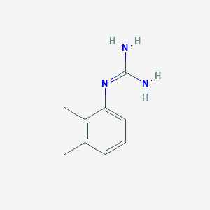 molecular formula C9H13N3 B13273755 1-(2,3-Dimethylphenyl)guanidine 