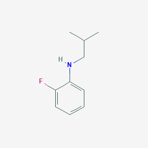 2-fluoro-N-(2-methylpropyl)aniline