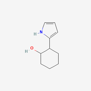 2-(1H-Pyrrol-2-yl)cyclohexan-1-ol