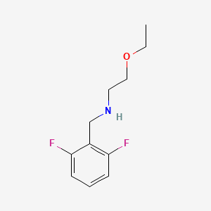 [(2,6-Difluorophenyl)methyl](2-ethoxyethyl)amine