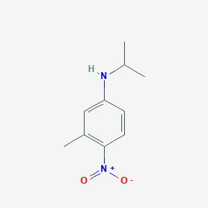 3-methyl-4-nitro-N-(propan-2-yl)aniline