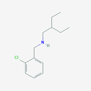 [(2-Chlorophenyl)methyl](2-ethylbutyl)amine