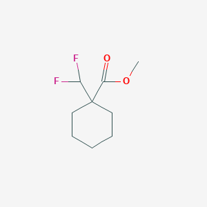 Methyl 1-(difluoromethyl)cyclohexane-1-carboxylate