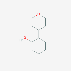 2-(Oxan-4-yl)cyclohexan-1-ol