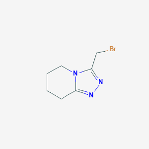 3-(Bromomethyl)-5H,6H,7H,8H-[1,2,4]triazolo[4,3-a]pyridine