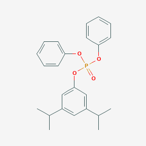 molecular formula C24H27O4P B132743 3,5-双(异丙基)苯基二苯基磷酸酯 CAS No. 113765-39-2