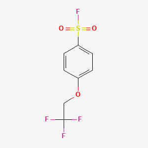 4-(2,2,2-Trifluoroethoxy)benzene-1-sulfonyl fluoride