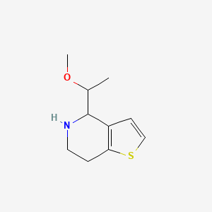 4-(1-Methoxyethyl)-4H,5H,6H,7H-thieno[3,2-c]pyridine