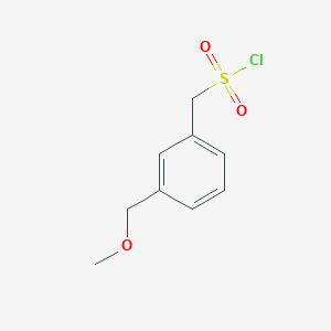 (3-(Methoxymethyl)phenyl)methanesulfonyl chloride