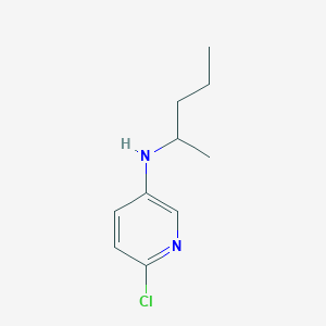 6-chloro-N-(pentan-2-yl)pyridin-3-amine