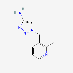 1-[(2-Methylpyridin-3-yl)methyl]-1H-1,2,3-triazol-4-amine